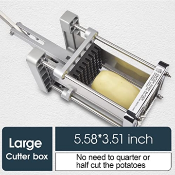 Top Professional Potato Cutter Sopito Stainless Steel 3/8-Inch Blade