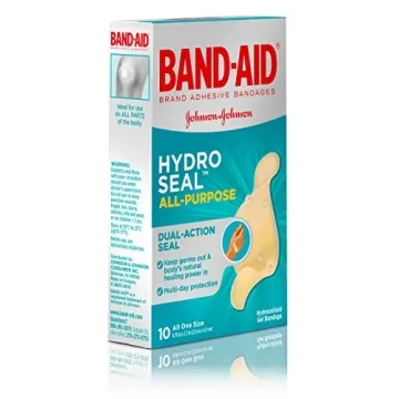 Band-Aid Hydro Seal Waterproof Adhesive Bandages for Wounds