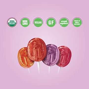 Lovely Candy Co. Organic Lollipops - Guilt-Free Sweet Indulgence