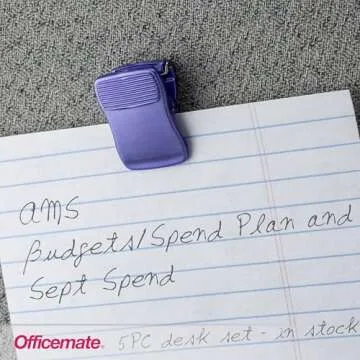 Officemate Cubicle Clips, Metallic, Box Of 24