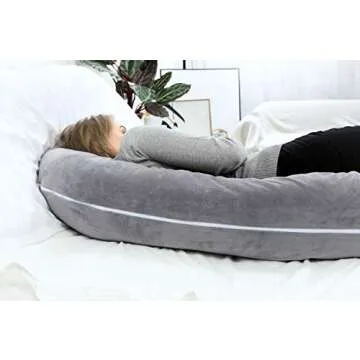 AngQi U Shaped Pregnancy Pillow for Ultimate Comfort