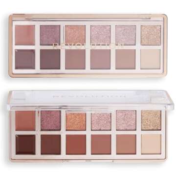 Revolution True Icon Eyeshadow Palette - 12 Vibrant Shades