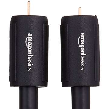 Amazon Basics CL2-Rated 50ft Coaxial TV Antenna Cable