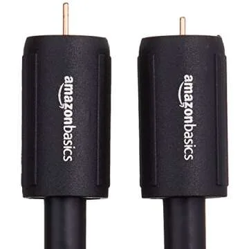 Amazon Basics CL2-Rated 50ft Coaxial TV Antenna Cable