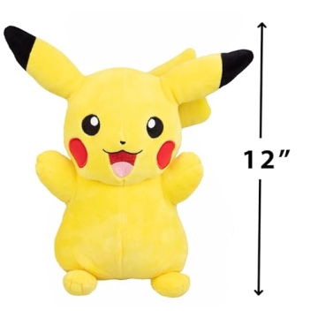 12" Pokémon Pikachu Plush - Soft Stuffed Toy for Kids