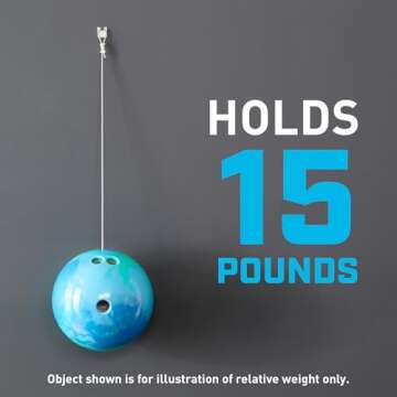 3M CLAW(TM) Heavyweight Picture Hangers - 6 Pack Solutions