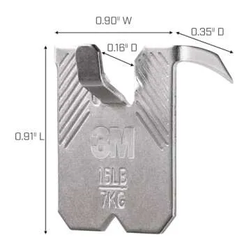 3M CLAW(TM) Heavyweight Picture Hangers - 6 Pack Solutions