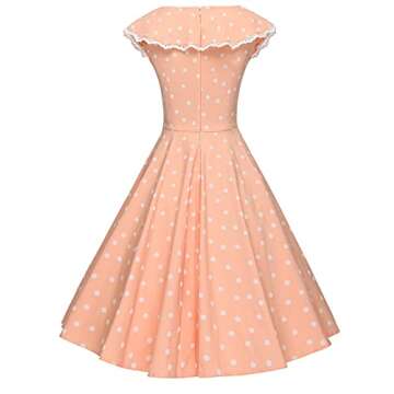 GownTown Vintage Polka Dot Retro Cocktail Prom Dresses 50's 60's Rockabilly Dresses