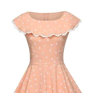GownTown Vintage Polka Dot Retro Cocktail Prom Dresses 50's 60's Rockabilly Dresses