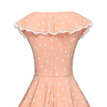 GownTown Vintage Polka Dot Retro Cocktail Prom Dresses 50's 60's Rockabilly Dresses