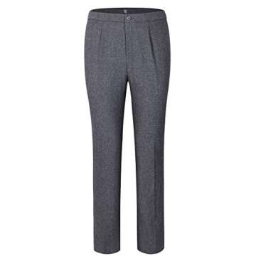 YUNCLOS Women's Elegant Business Two Piece Office Lady Suit Set Work Blazer Pant,X-Large,Suit Set-dark Grey