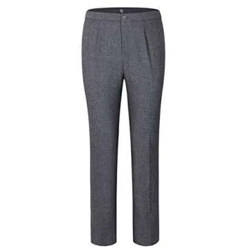 YUNCLOS Women's Elegant Business Two Piece Office Lady Suit Set Work Blazer Pant,X-Large,Suit Set-dark Grey