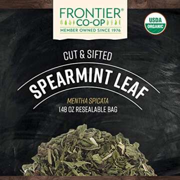 Frontier Co-op Organic Cut & Sifted Spearmint Leaf 1.48oz