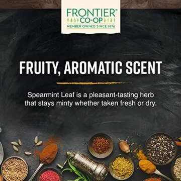 Frontier Co-op Organic Cut & Sifted Spearmint Leaf 1.48oz