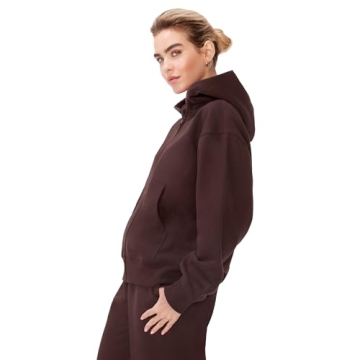 Oversized Cozy Zip Hoodie for Women by KUT & SO