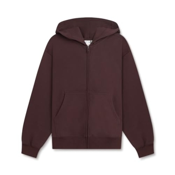Oversized Cozy Zip Hoodie for Women by KUT & SO