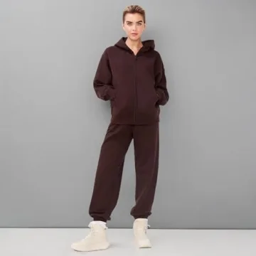 Oversized Cozy Zip Hoodie for Women by KUT & SO