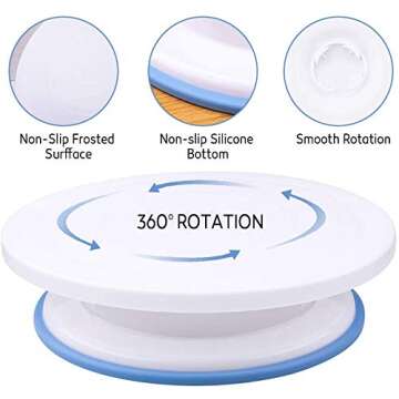 Complete Cake Decorating Kit with 132 Supplies for Beginners