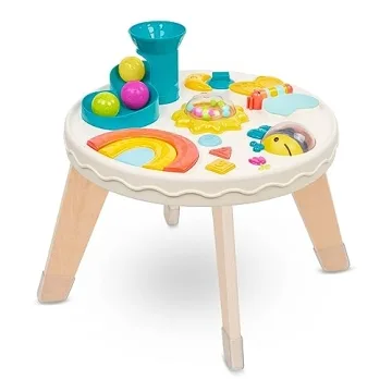 B. toys- B. play- Colorful & Sensory Station- Developmental Musical Learning Toy for Babies- 7 activ...