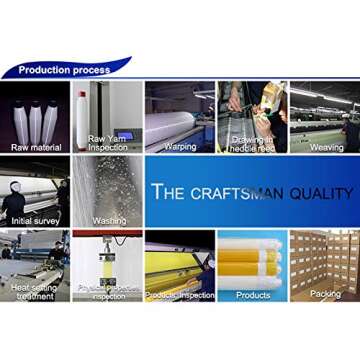 110 Mesh Silk Screen Printing Fabric for DIY Creators