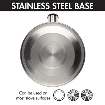 Whistling Stainless Steel Tea Kettle - 1.5 Quart