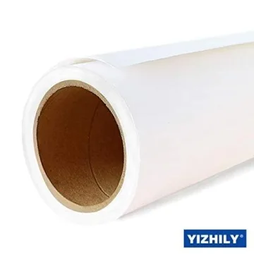 Yizhily Arctic White Seamless Photography Backdrop 82" x 16'