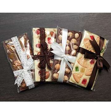 Morepack 200 Pcs Self Sealing Cellophane Bags - Clear Packaging