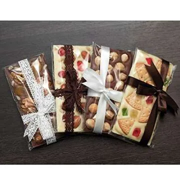 Morepack 200 Pcs Self Sealing Cellophane Bags - Clear Packaging