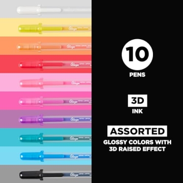 Sakura Glaze 3D Ink Pens - Vibrant Colors for Art Projects