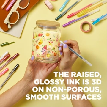 Sakura Glaze 3D Ink Pens - Vibrant Colors for Art Projects