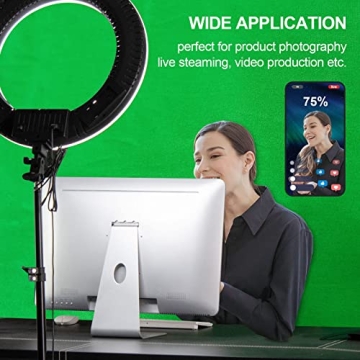 EMART 6x9 Ft Green Screen Backdrop for YouTube and Zoom