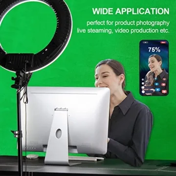 EMART 6x9 Ft Green Screen Backdrop for YouTube and Zoom