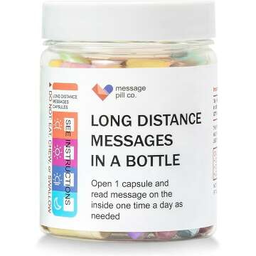 Love Messages in a Bottle for Long Distance Relationships - 50PCS