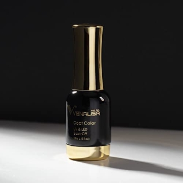 VENALISA Gel Nail Polish, Baby Pink Color Spring Summer Soak Off UV LED Nail Gel Polish Nail Art Starter Manicure Salon DIY at Home