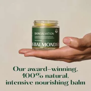 Balmonds Skin Salvation Balm for Dry Sensitive Skin 4oz