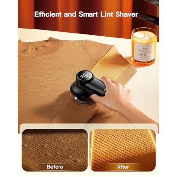 Professional coldSky Fabric Shaver with Digital Display