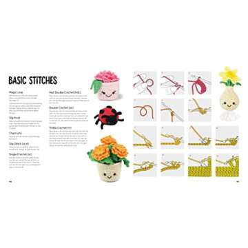 Kawaii Crochet Garden: 40 super cute amigurumi patterns for plants and more