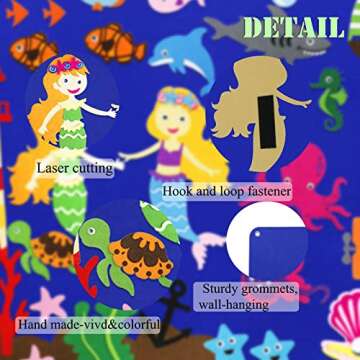 Craftstory Ocean Animals Felt Toys for Kids - 40 Pieces
