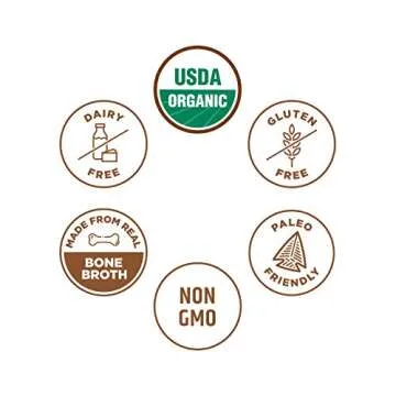 Ancient Nutrition Organic Dark Choc Bone Broth Protein, 18.2 OZ