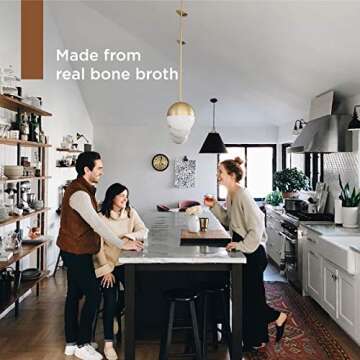 Ancient Nutrition Organic Dark Choc Bone Broth Protein, 18.2 OZ