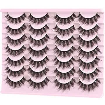FARRED Mink Lashes - Natural, Fluffy Eyelashes for Daily Use