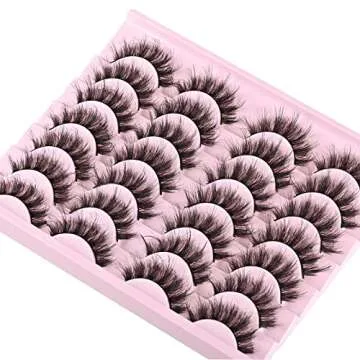 FARRED Mink Lashes - Natural, Fluffy Eyelashes for Daily Use