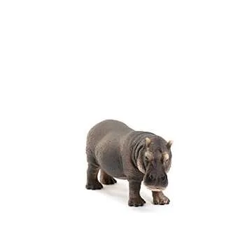 Schleich Realistic Hippopotamus Figurine for Kids and Learning