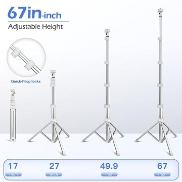 Versatile Sensyne 67'' Tripod & Selfie Stick for All Devices