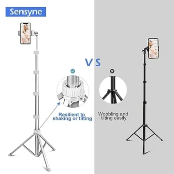 Versatile Sensyne 67'' Tripod & Selfie Stick for All Devices