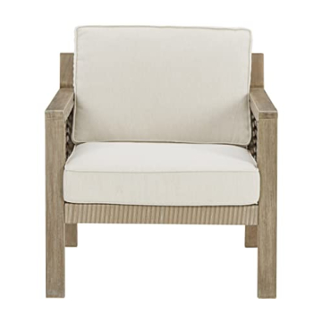 Stylish Outdoor Eucalyptus Lounge Chairs Set