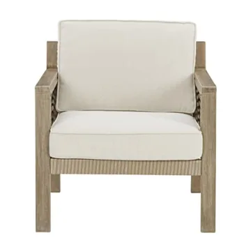 Stylish Outdoor Eucalyptus Lounge Chairs Set