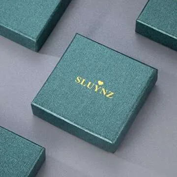 SLUYNZ Sterling Silver Camellia Flower Cuff Earrings for Women