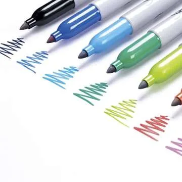 Vibrant SHARPIE Color Burst Permanent Markers - 24 Pack