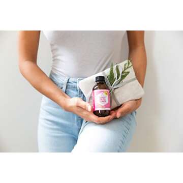 Witch Hazel Alcohol Free Toner by Leven Rose, 100% Pure Organic Facial Rose Water with Rose Petals, Calendula, Cucumber, and Chamomile Flower 4 oz